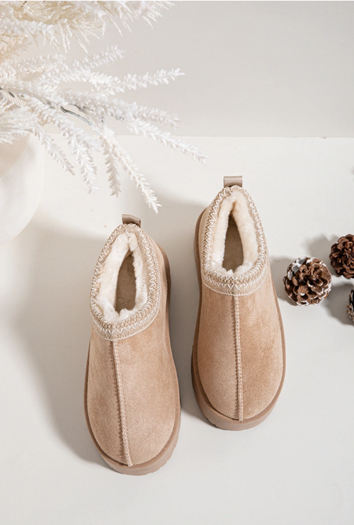 The Sunday Slippers - Soft Beige