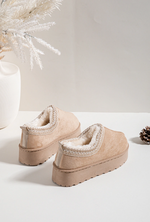 The Sunday Slippers - Soft Beige